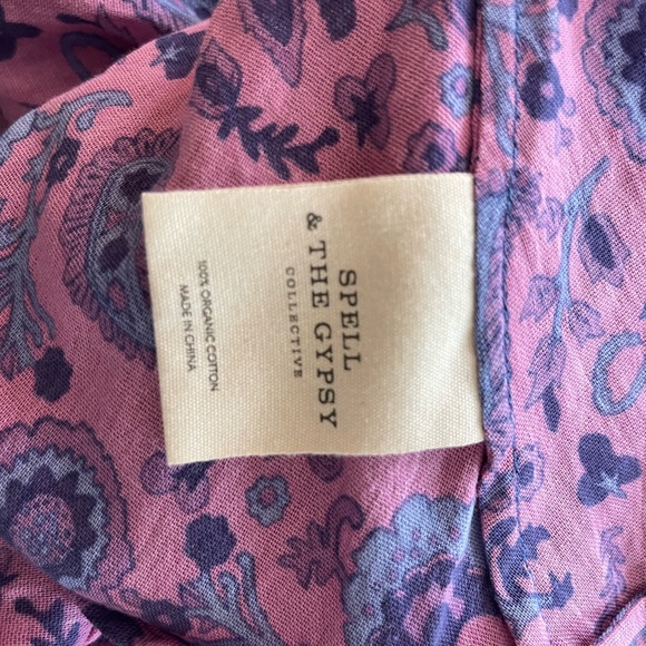 Spell & The Gypsy Collective Journey Midi Skirt in Mulberry, Size Medium - Picture 8 of 8